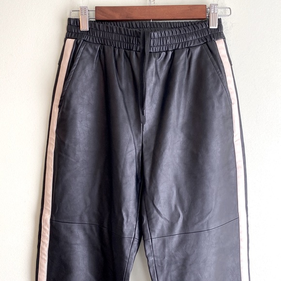Urban Outfitters Faux Leather Drawstring Pants - Picture 3 of 5